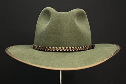 Military Green Town Hat (7 5/8)