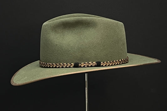Military Green Town Hat (7 5/8)