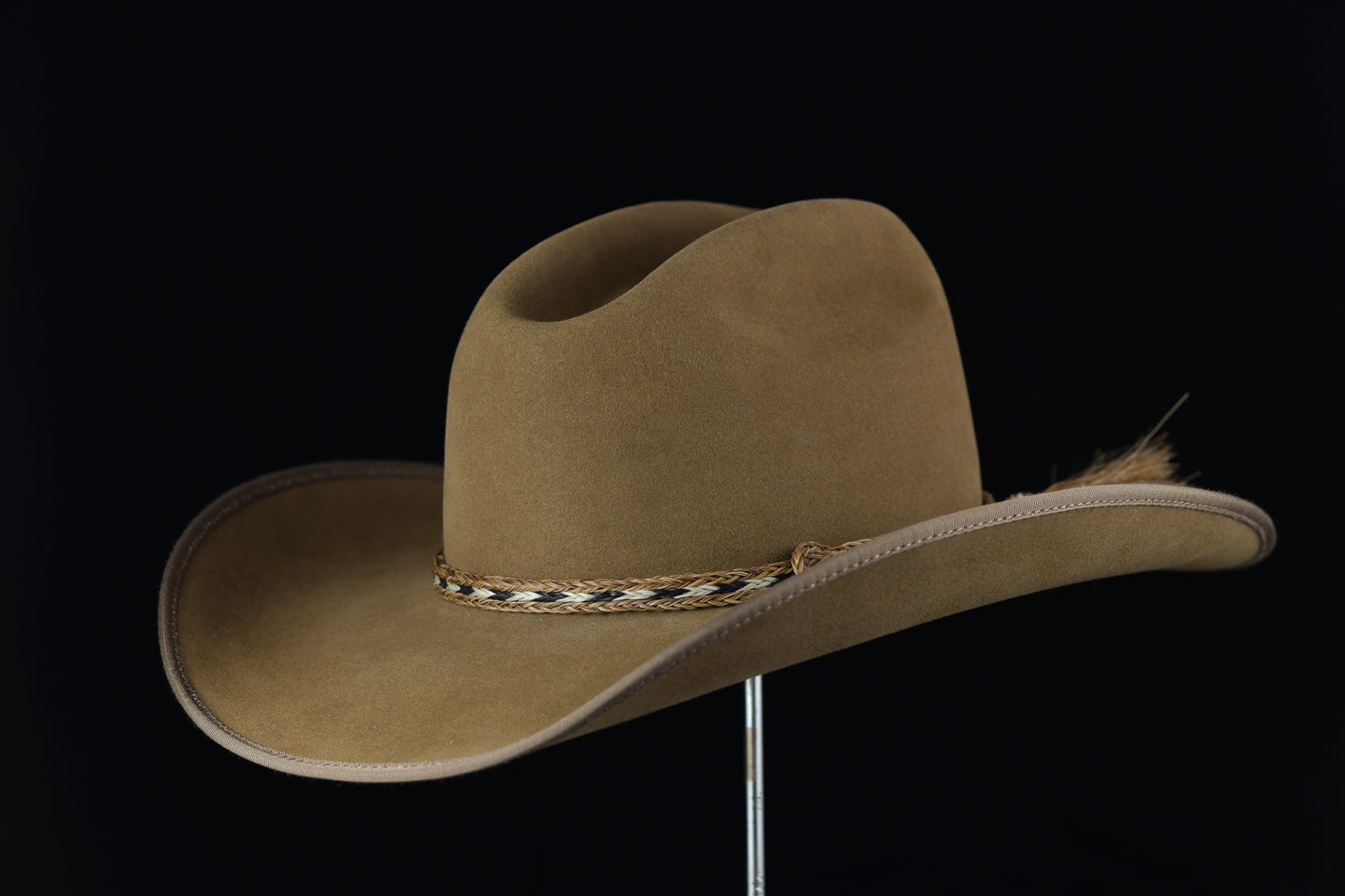 100% Beaver Whiskey Cowboy Hat (6 3/4+)