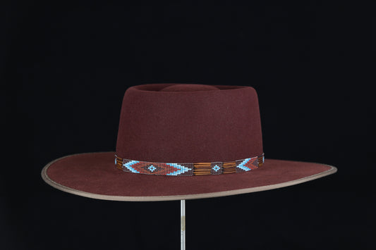 Copper Western Dress Hat (7 1/8)