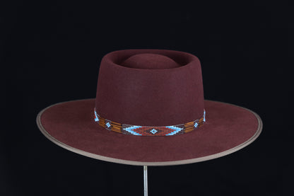 Copper Western Dress Hat (7 1/8)