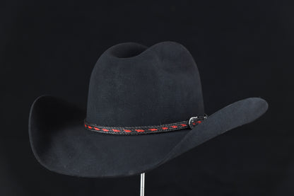 50% Beaver Black Cattleman's Cowboy Hat (7 3/8)