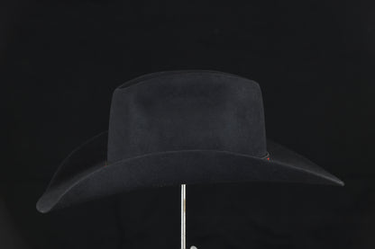 50% Beaver Black Cattleman's Cowboy Hat (7 3/8)