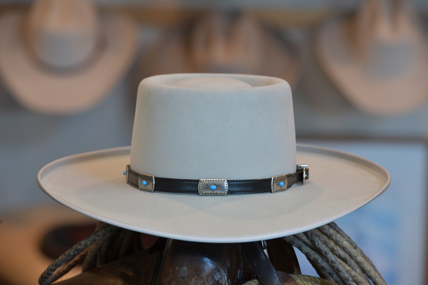 50% Beaver Silverbelly Buckaroo Hat (Size 7 1/8)