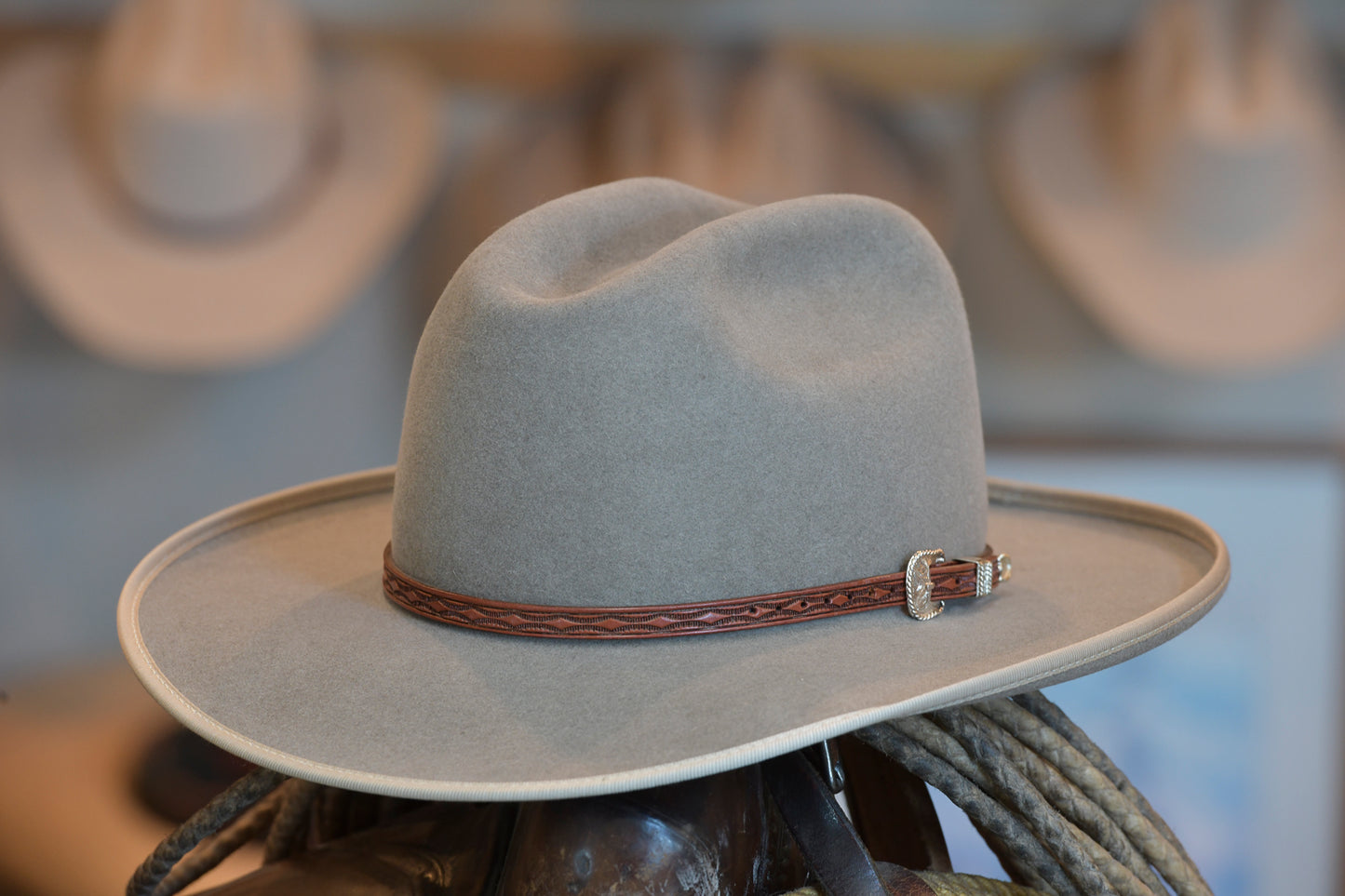 Natural Town Hat (Size7 3/8)