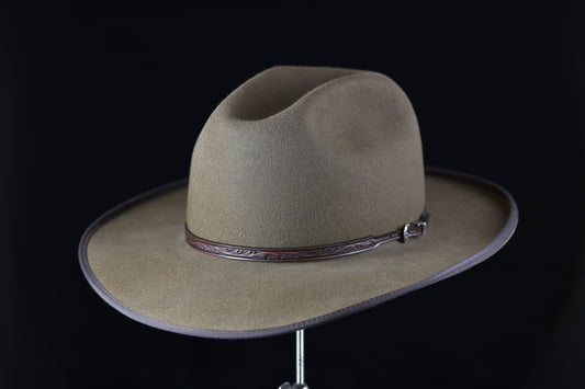 Pecan Western Dress Hat (7 1/8)