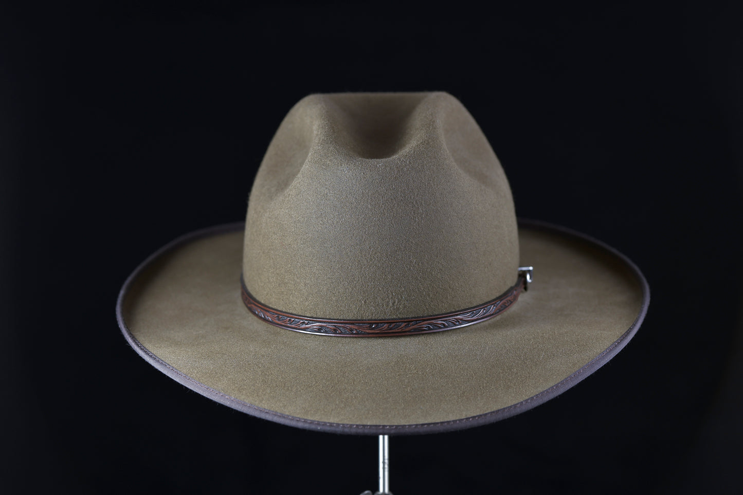 Pecan Western Dress Hat (7 1/8)