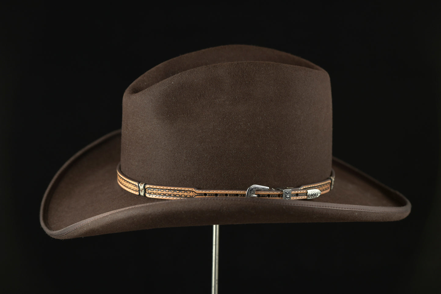 Dark Brown Cowboy Hat (7 1/8+)